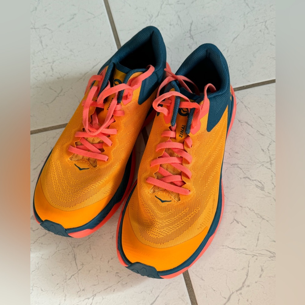 NWOB - Size 9.5 - Hoka One One Zinal Orange - 1119400-RYCM